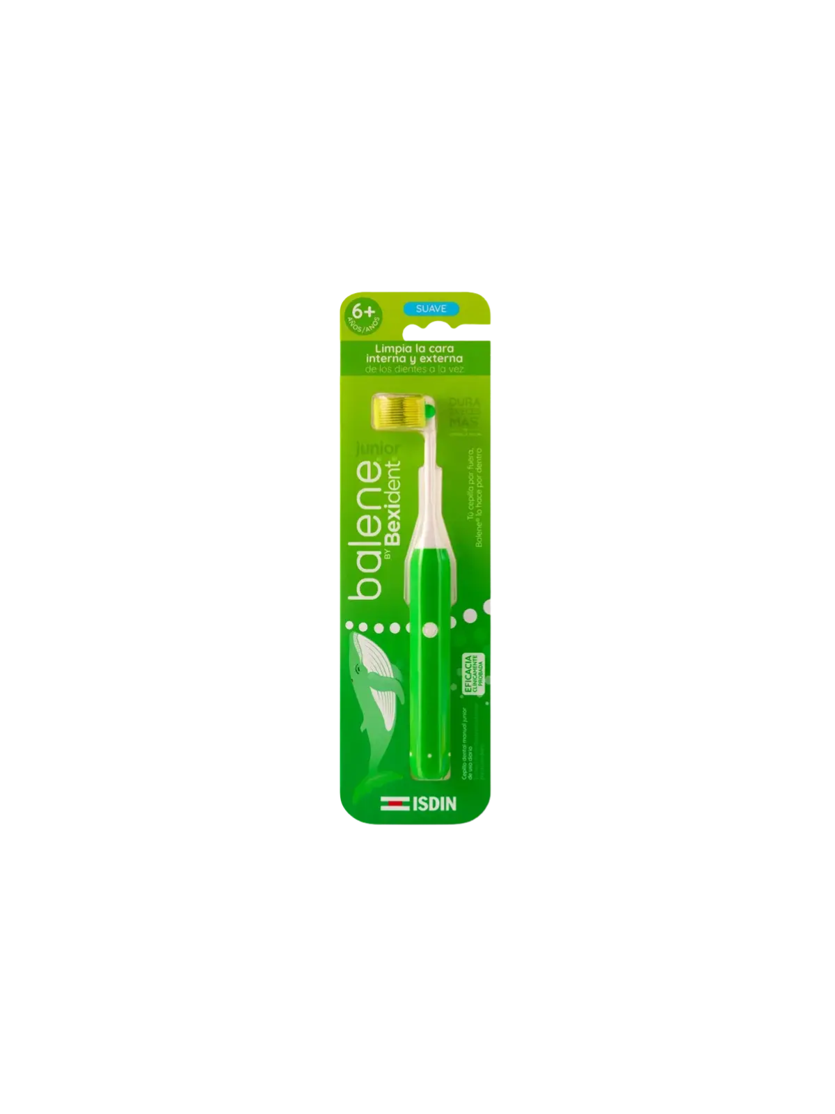 Isdin bexident balene cepillo infantil suave color verde