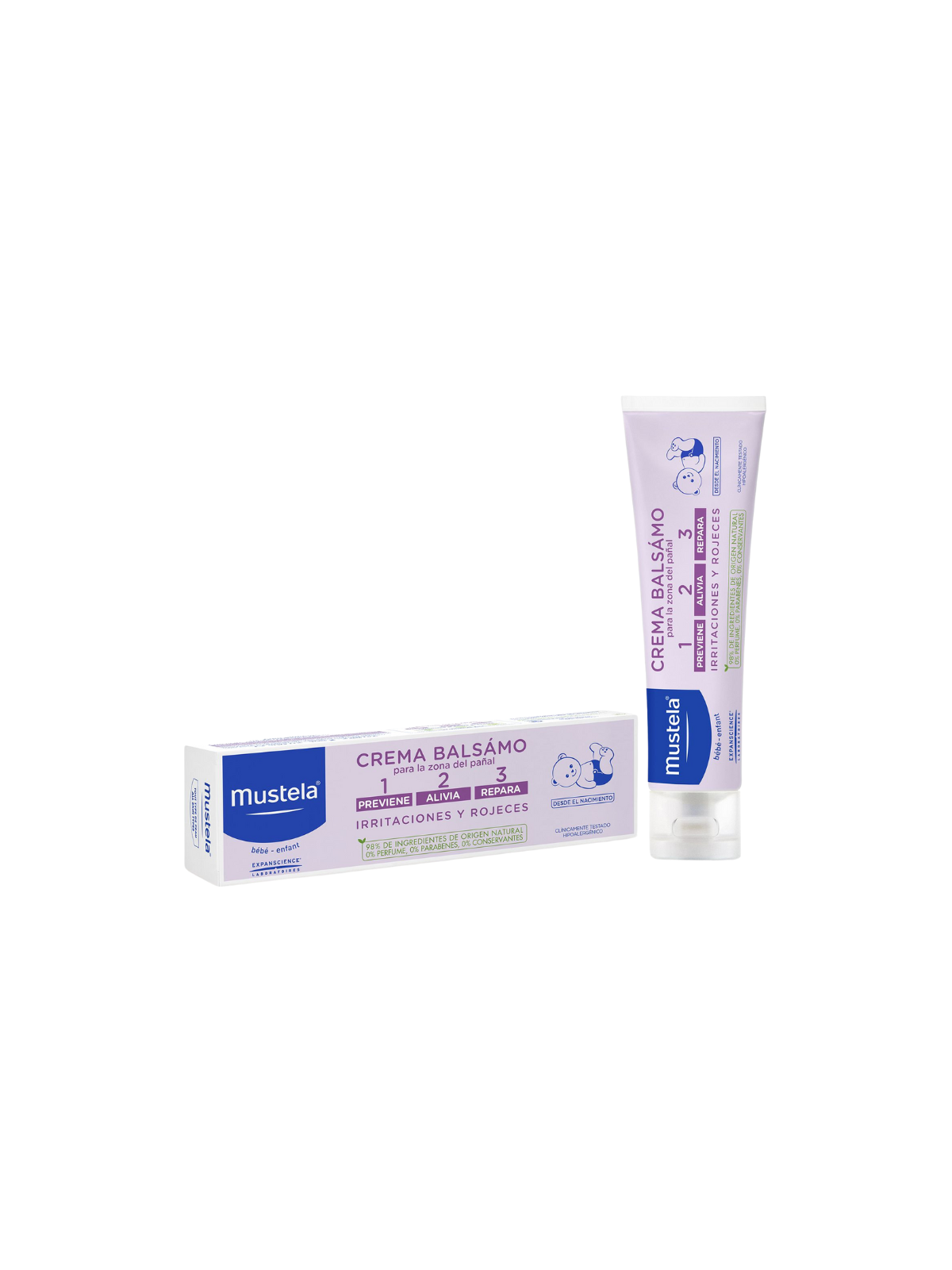 Mustela crema bálsamo 1, 2, 3 100 ml