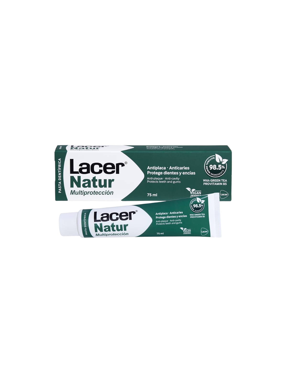 Lacer natur pasta dentifrica 75ml