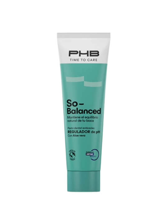 PHB time to care so balanced dentifrico 75ml sabor menta suave