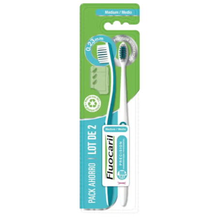 Fluocaril cepillo interdental precisión medio 2 unidades