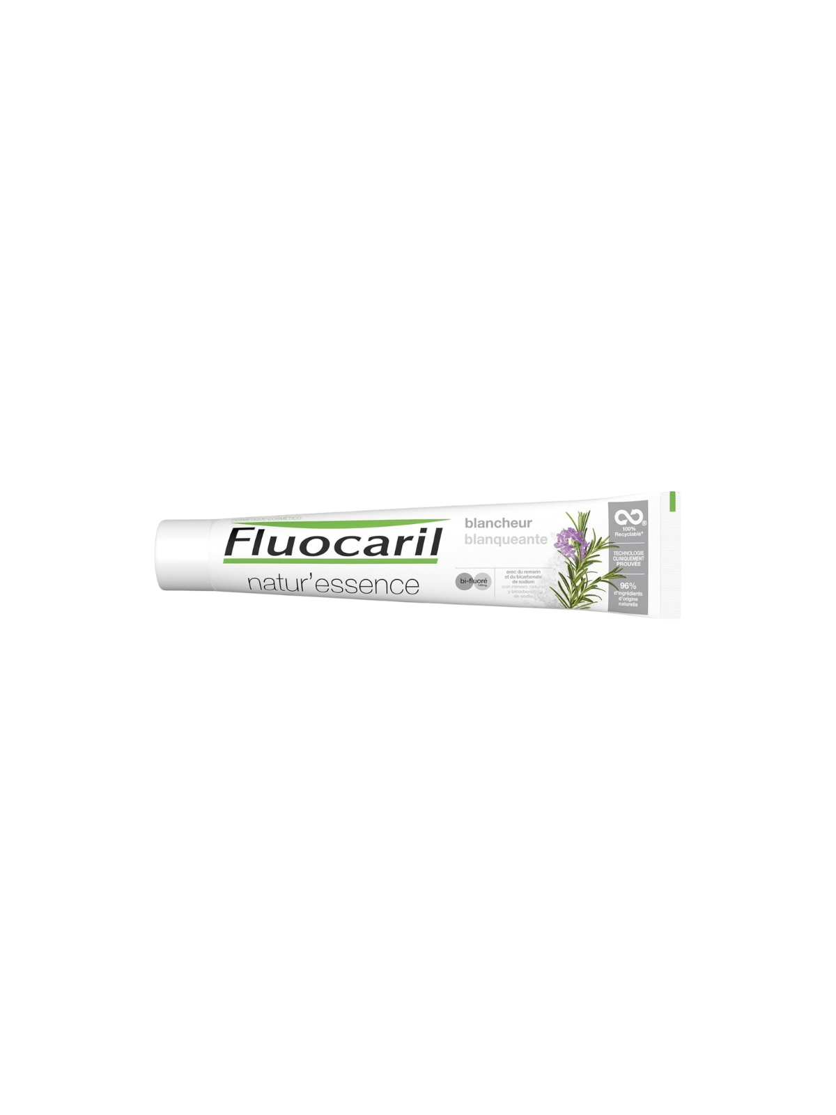 Fluocaril natur essence bi-fluore 145mg blanqueante 75ml
