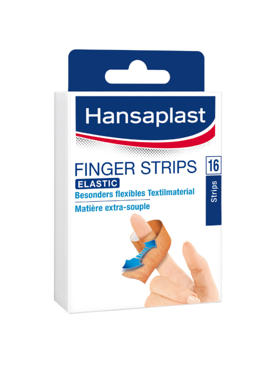 Hansaplast elastic tira para dedo 16 strips