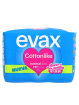 Evax compresas cottonlike normal alas 19uds