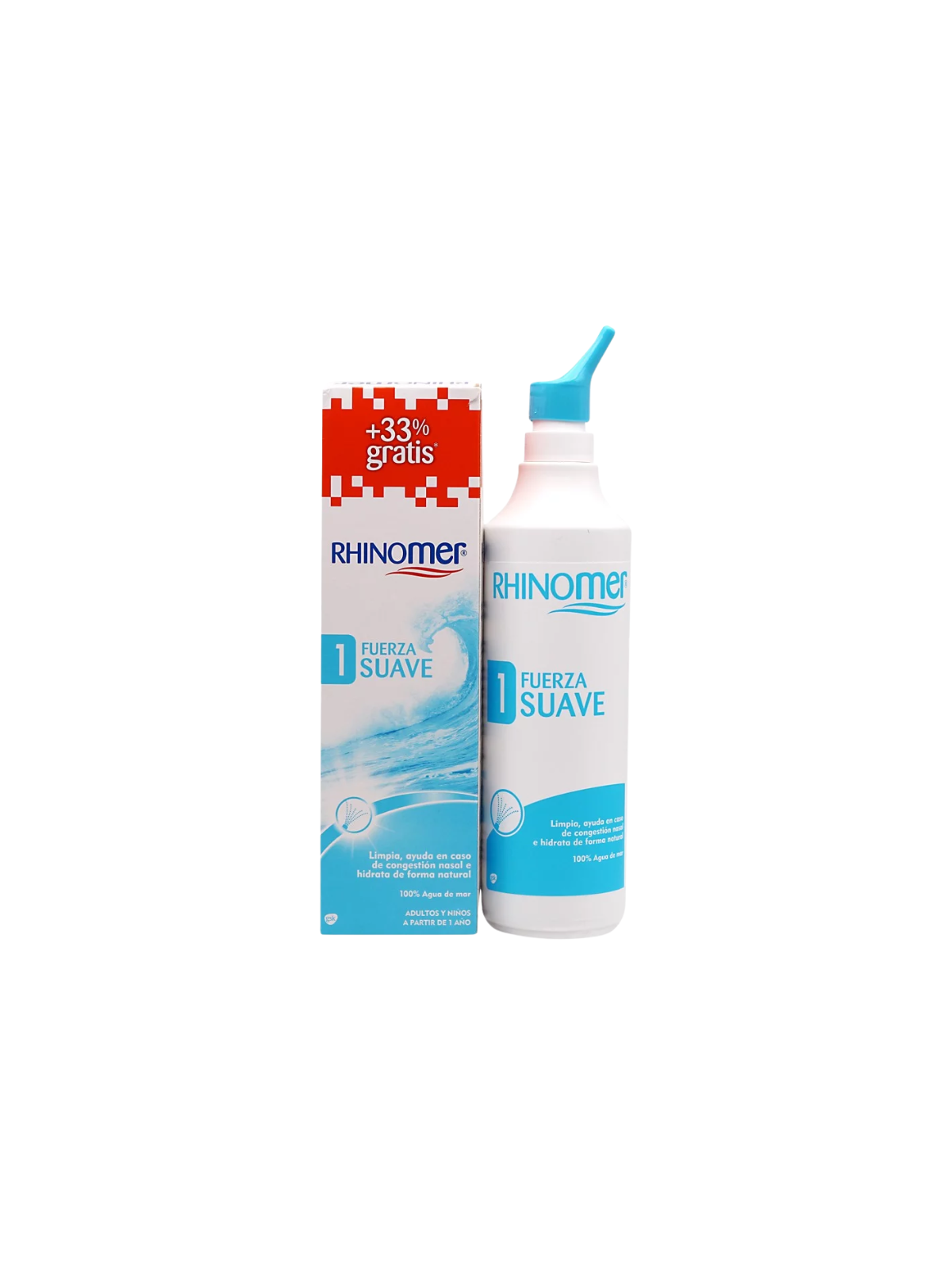Rhinomer limpieza nasal fuerza 1 210ml
