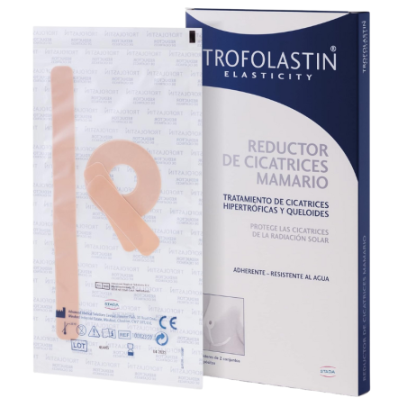 Trofolastin reductor de cicatriz mamario