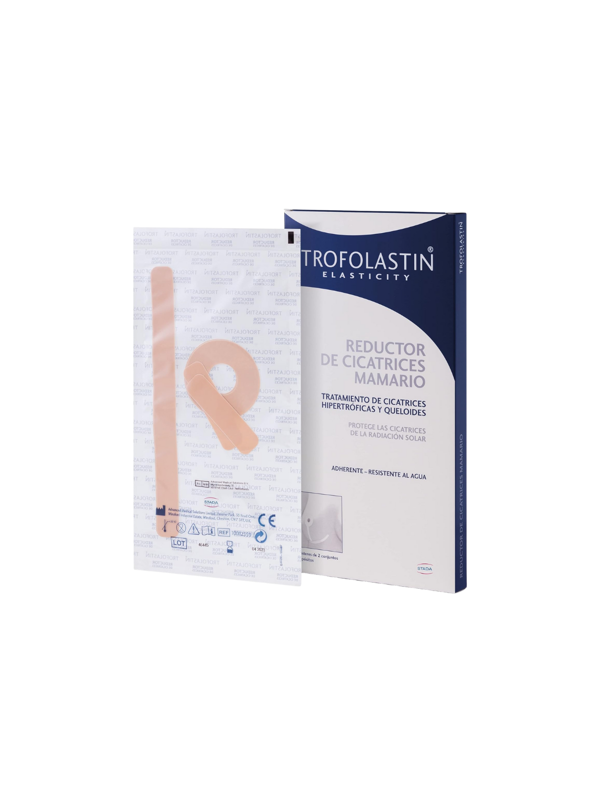 Trofolastin reductor de cicatriz mamario