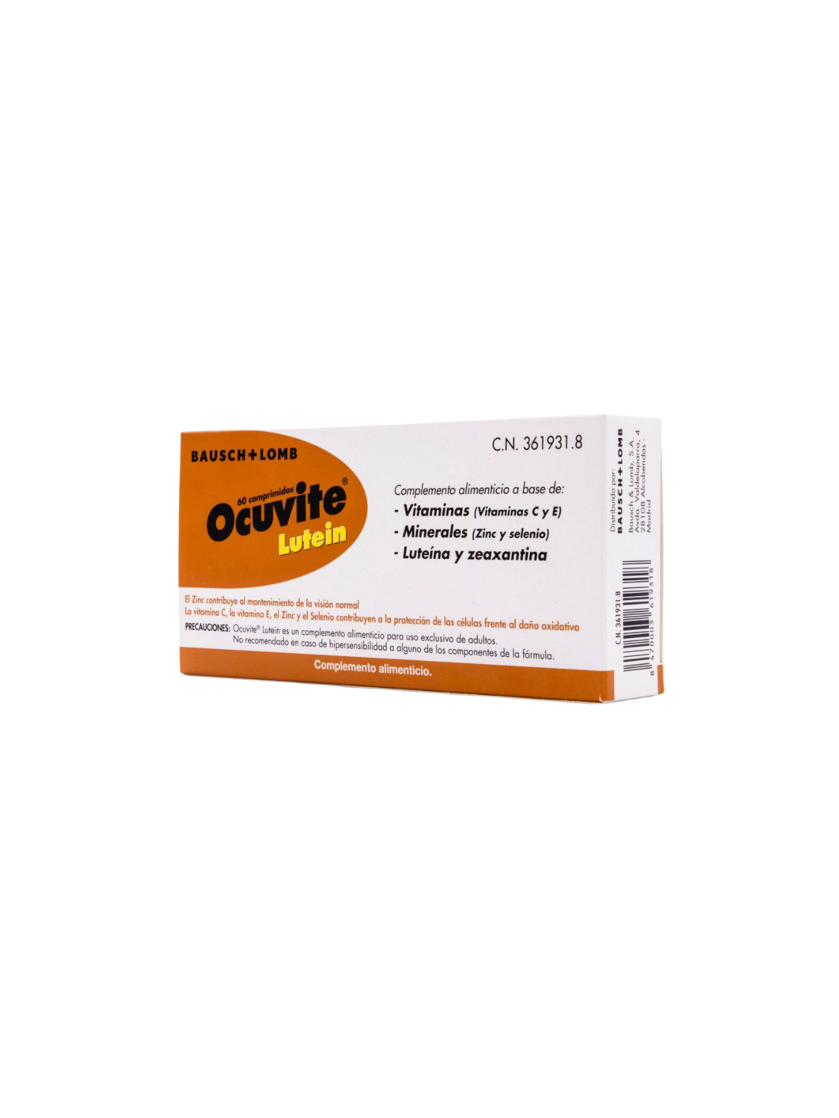 Ocuvite lutein 60 comp