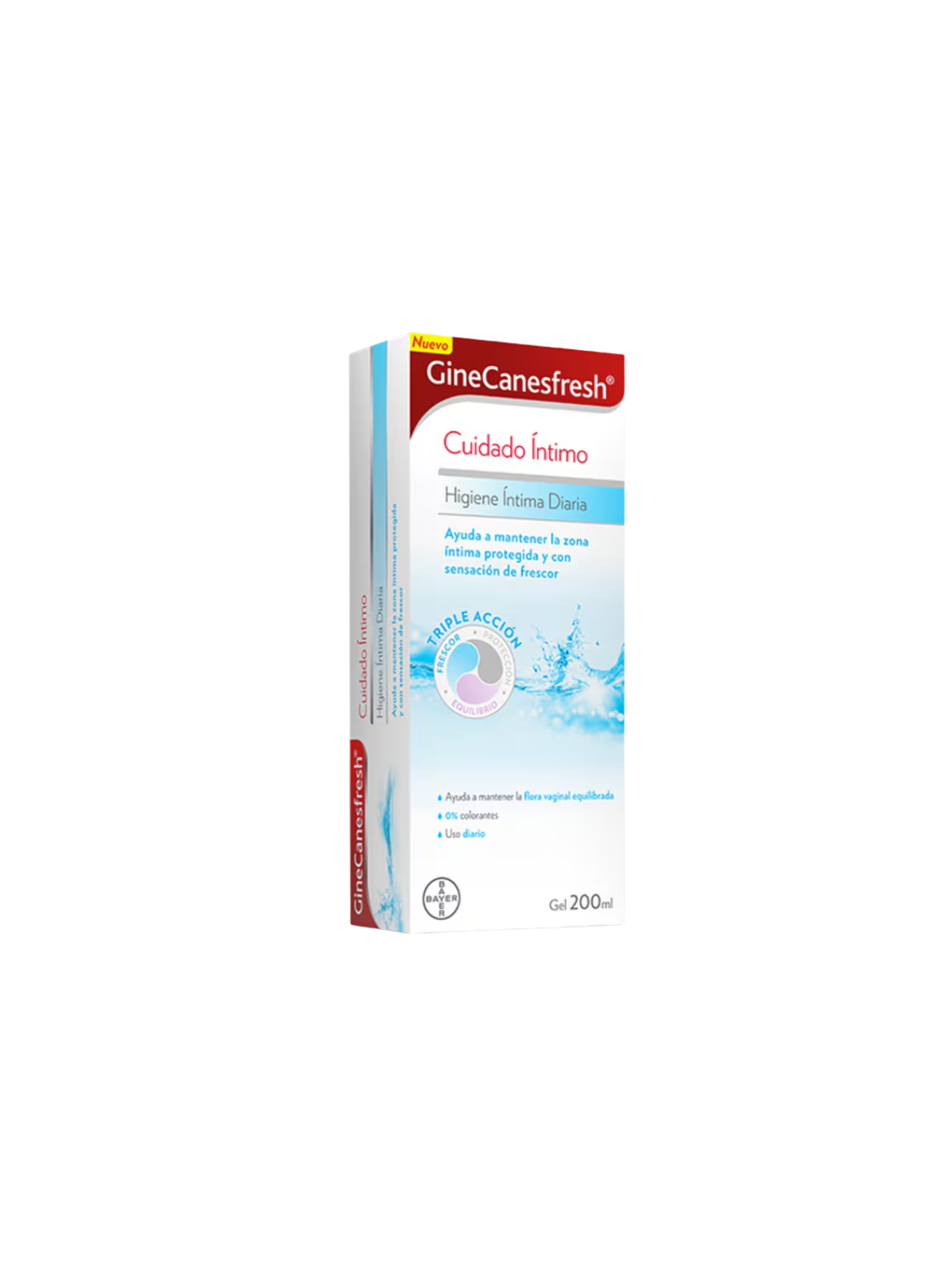 Ginecanesfresh higiene intima diaria 200 ml