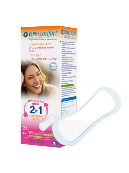 Farmaconfort compresas tocológicas ultra 2 en 1