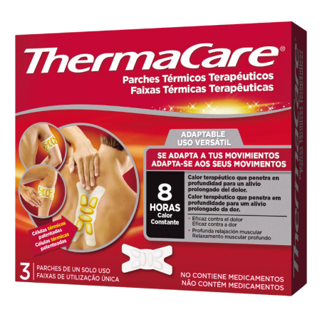 Thermacare adaptable parches termicos 3 uds