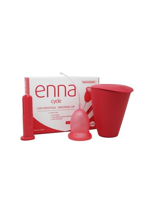Enna cycle copa menstrual t- s con aplicador
