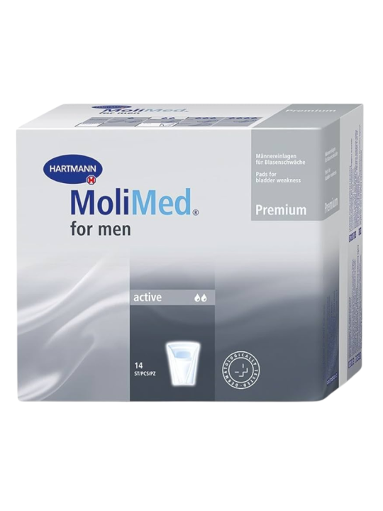 Molimed Lindor absorb. orina ligera  for men 14 u.
