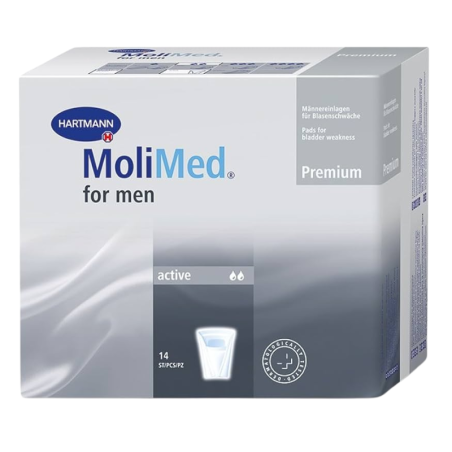 Molimed Lindor absorb. orina ligera  for men 14 u.