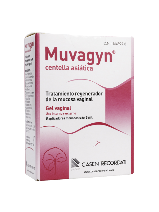 Muvagyn gel vaginal centella asiatica 8 uds 5ml