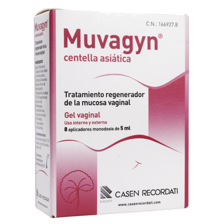 Muvagyn gel vaginal centella asiatica 8 uds 5ml