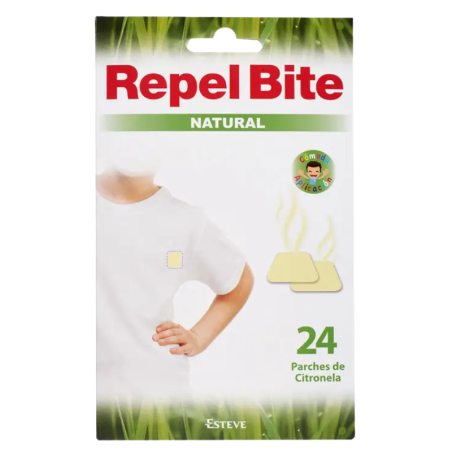 Repel bite Parches repelente 24 unidades