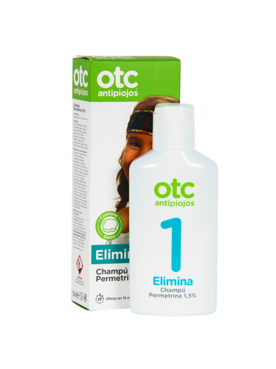 Otc antipiojos  champu permetrina 1,5%