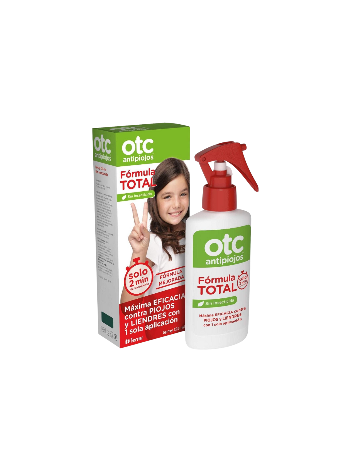 Otc antipiojos formula total 125 ml