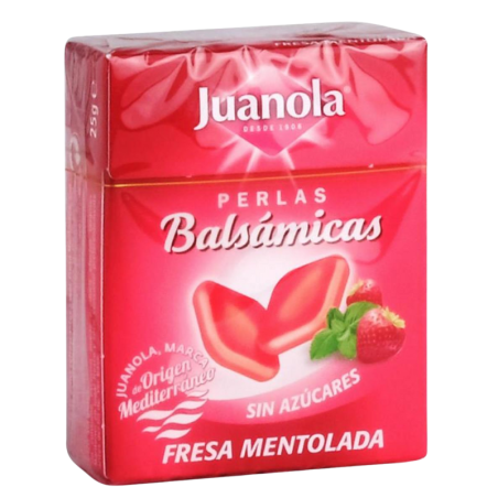 Juanola perlas fresa mentolada