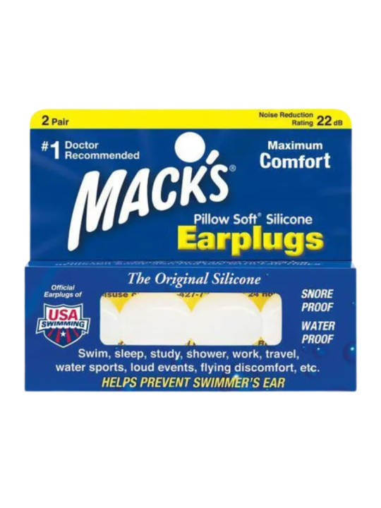 Macks tapones oidos silicona adultos 4 uds