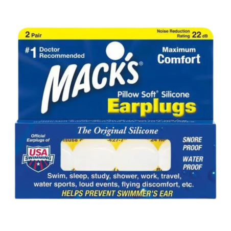 Macks tapones oidos silicona adultos 4 uds