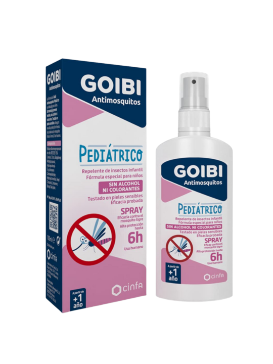 Goibi antimosquitos pediatrico spray repelente
