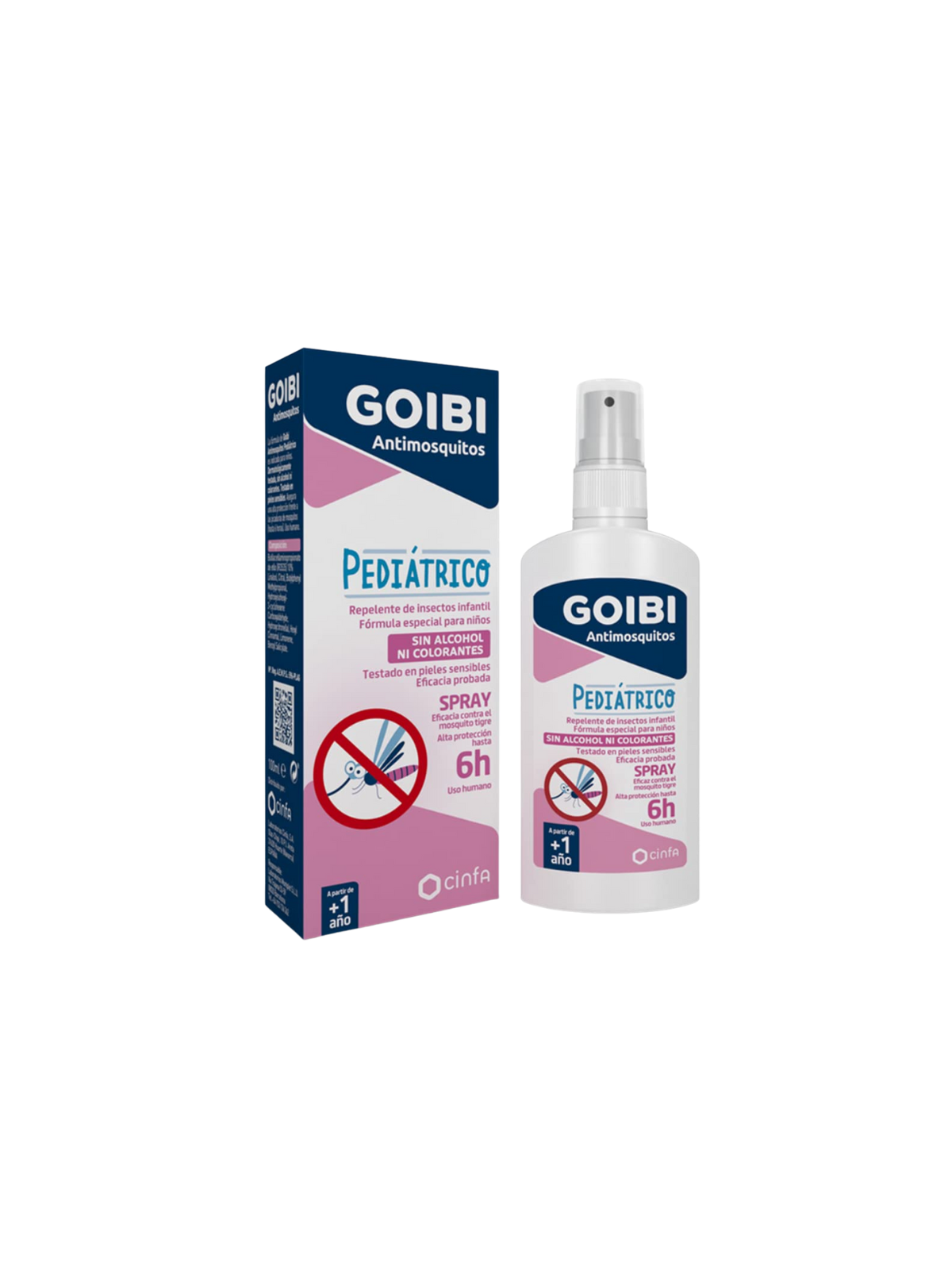 Goibi antimosquitos pediatrico spray repelente