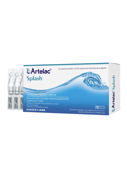 Artelac splash colirio ojo seco 30 monodosis