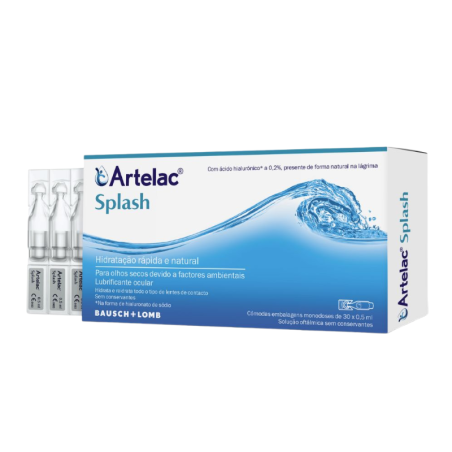 Artelac splash colirio ojo seco 30 monodosis