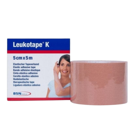 Leukotape k vendaje neuromuscular 5cm x 5m beige