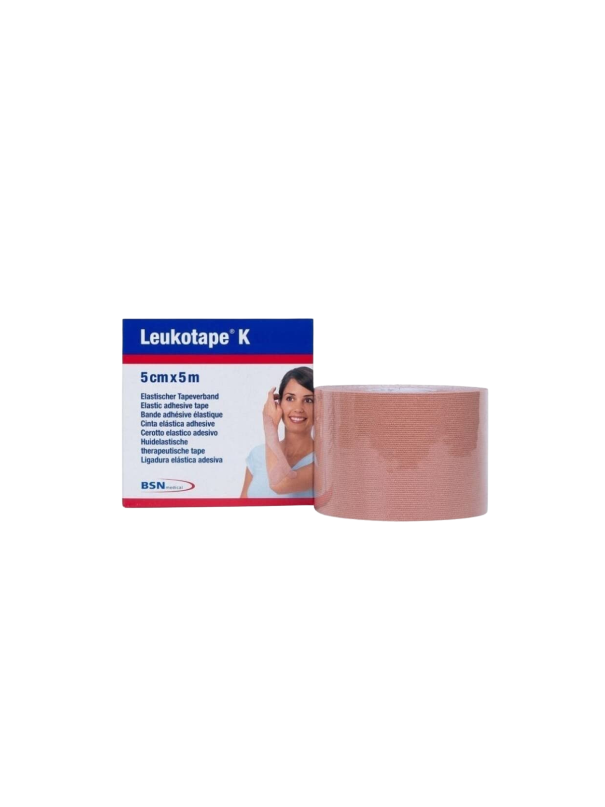 Leukotape k vendaje neuromuscular 5cm x 5m beige