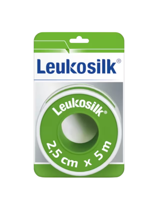 Leukosilk esparadrapo blanco 2,5cm x 5m