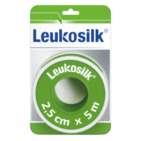 Leukosilk esparadrapo blanco 2,5cm x 5m