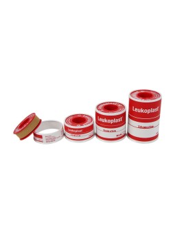 Leukoplast esparadrapo tela color carne 1.25cmx5m