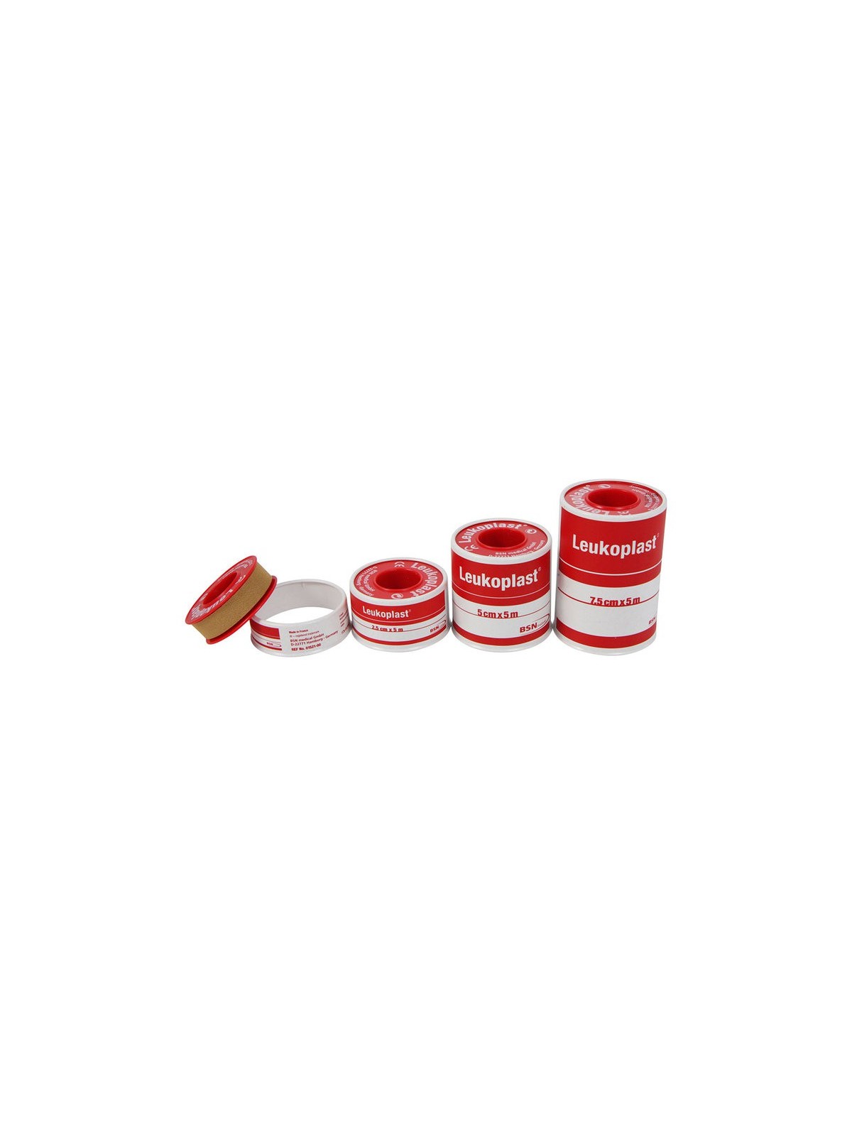Leukoplast esparadrapo tela color carne 1.25cmx5m