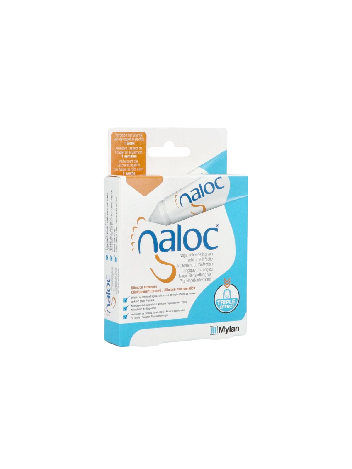 Naloc tratamiento hongos de las uñas