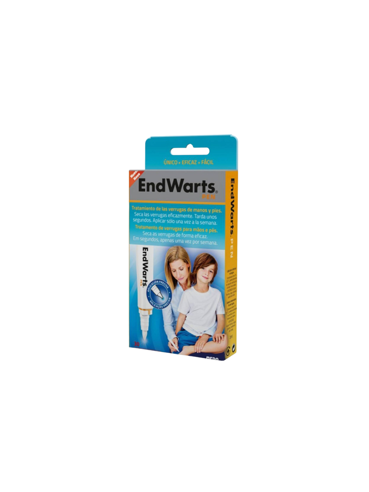 Endwarts pen antiverrugas