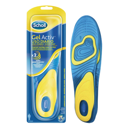 Dr scholl gelactiv uso diario hombre 1 par