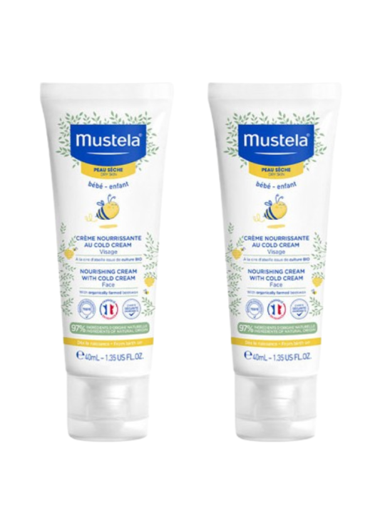 Mustela duplo cold cream crema cara