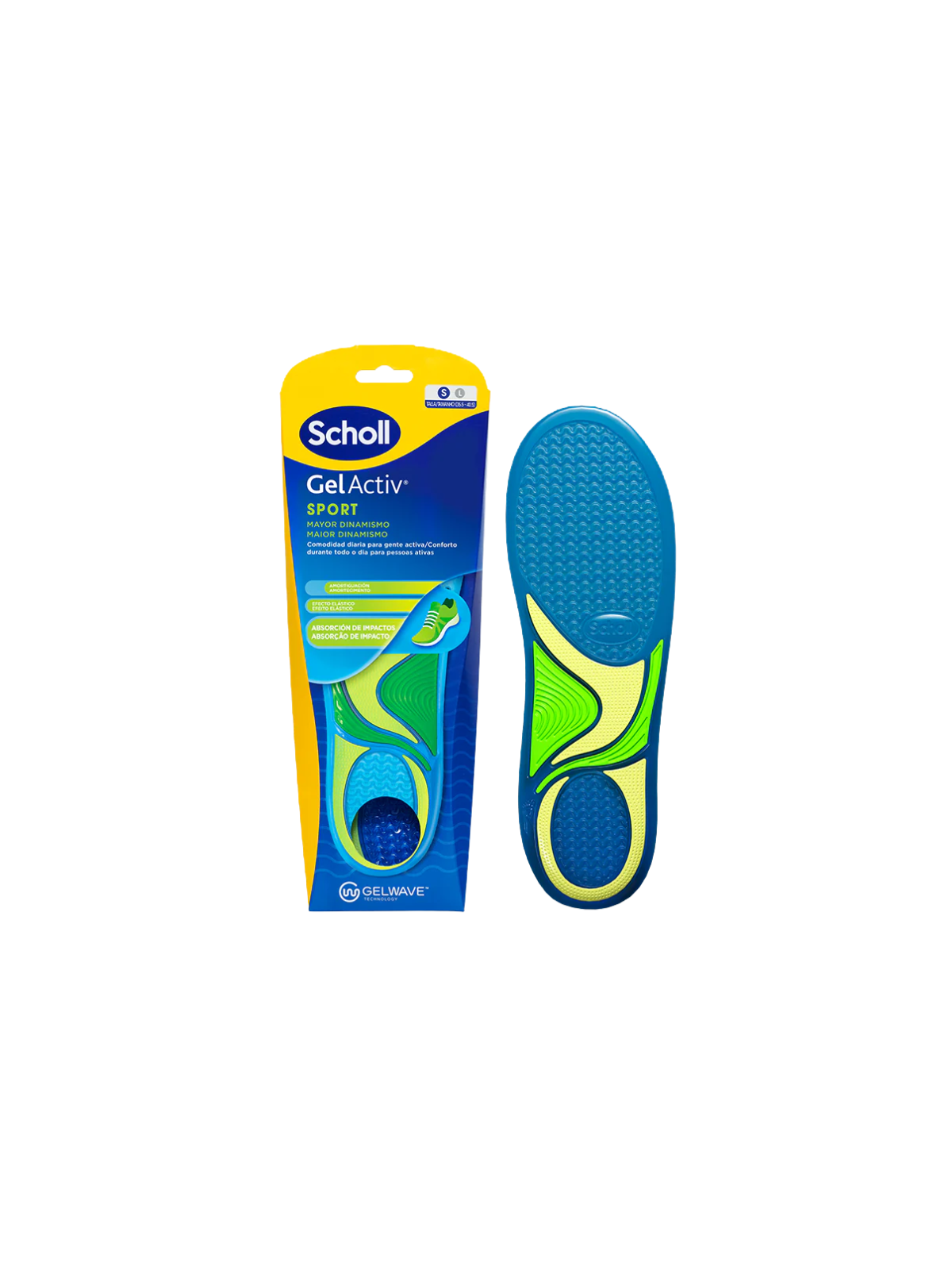 Dr scholl gelactiv sport mujer 1 par