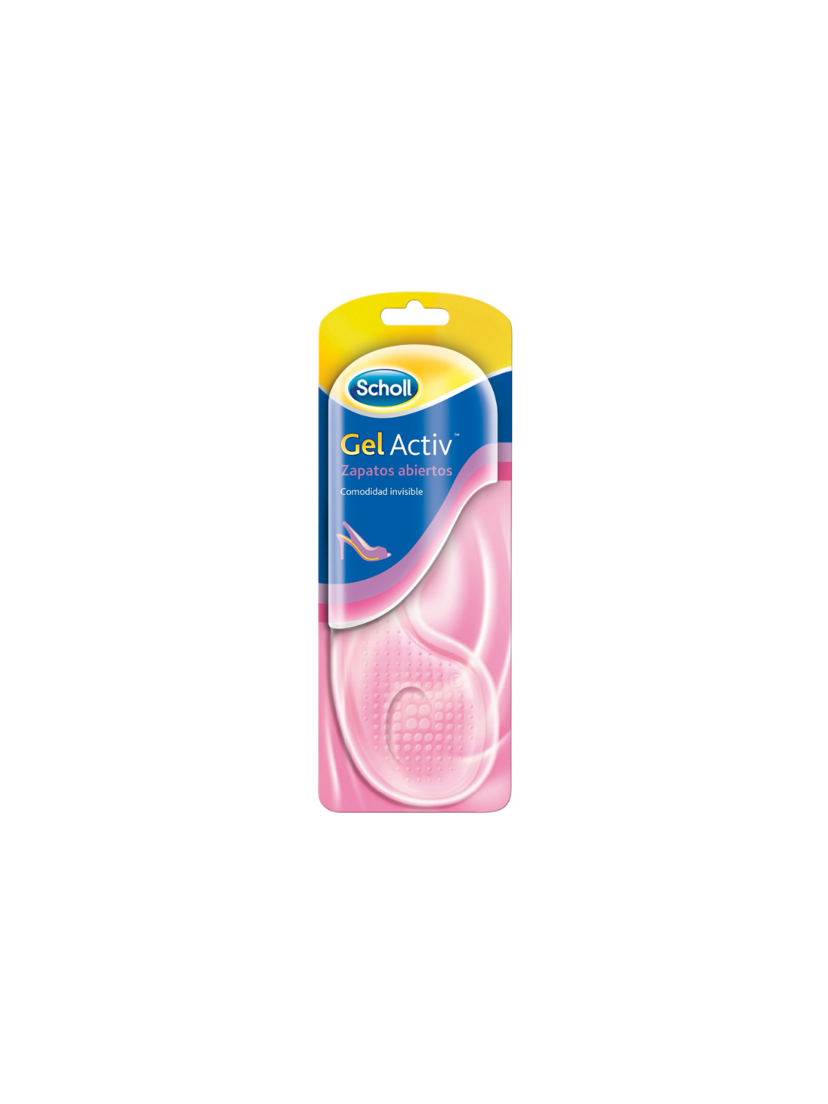 Plantillas scholl gel activ zapato abierto