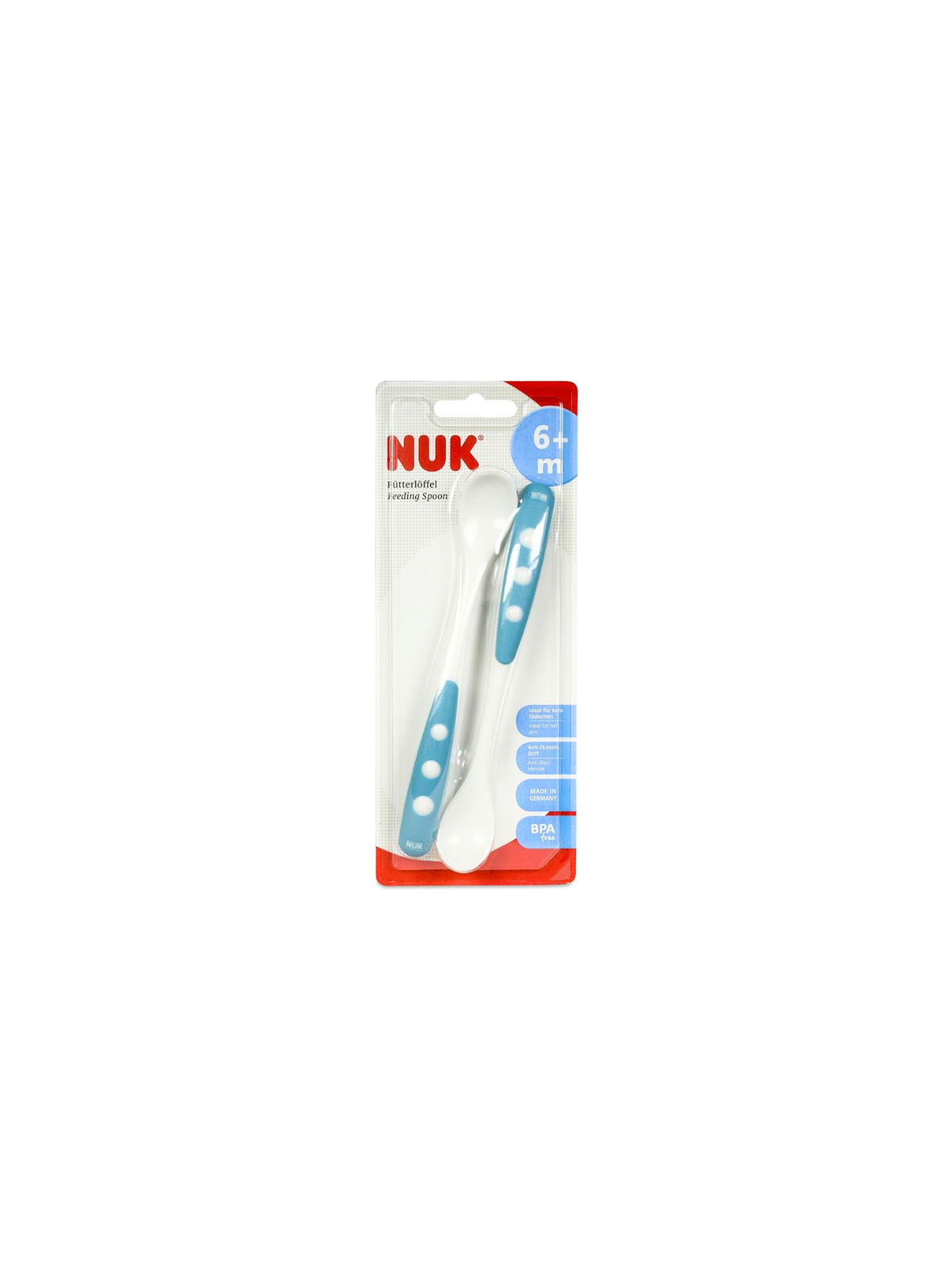 Nuk cuchara easy learning 2 u. +6m