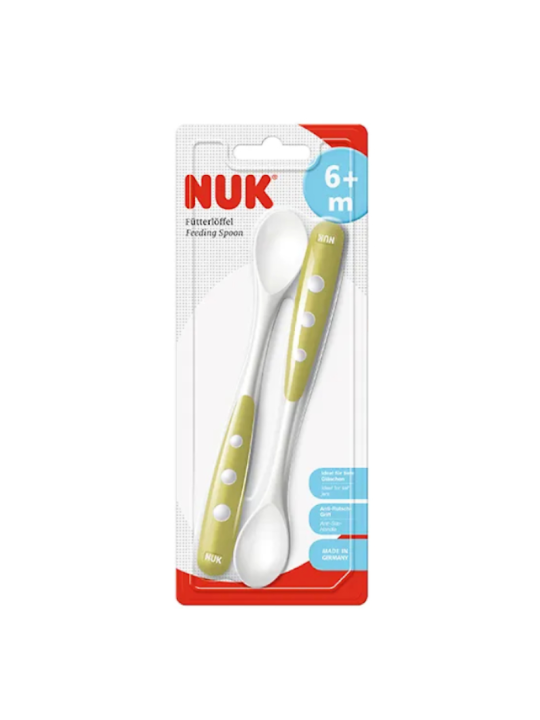 Nuk cuchara easy learning 2 u. +6m