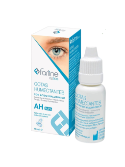 Farline optica gotas humectantes 0.2% ah