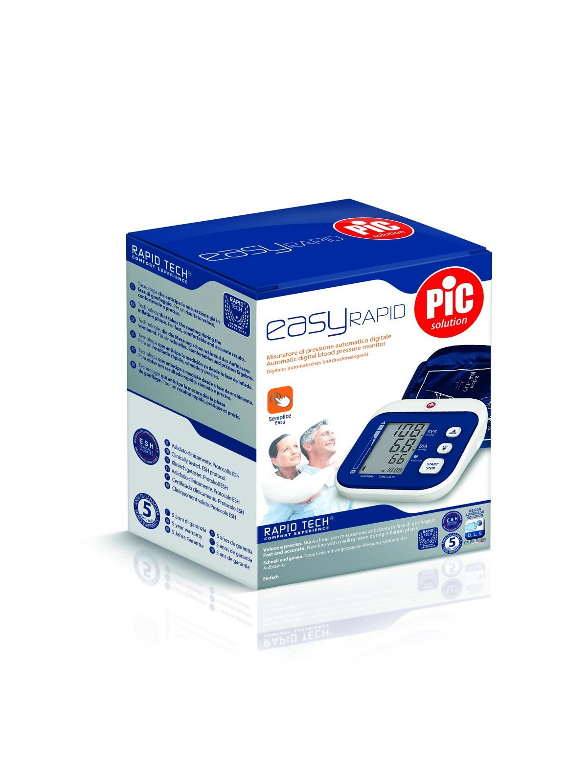 Pic easy rapid tensiometro automatico de brazo