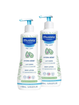Mustela Hydra Bebé duplo 500 ml