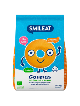 Smileat galletas infantiles de espelta 220g