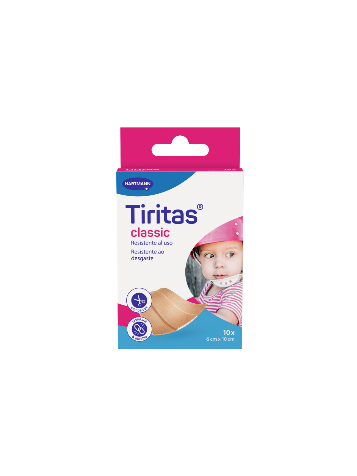 Hartmann tiritas classic 10 x 6 cm 10 uds