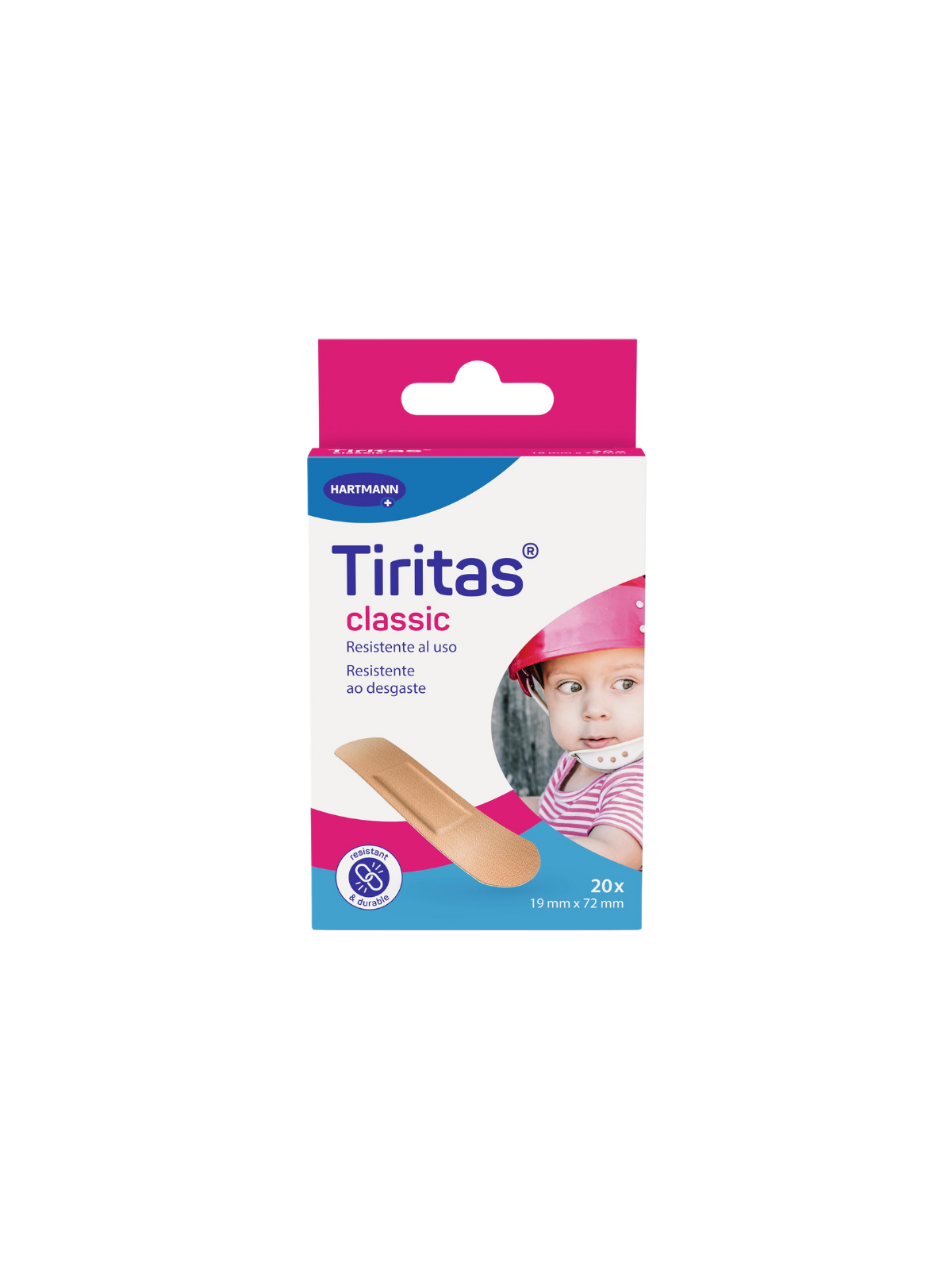 Hartmann tiritas classic 19 x 72 mm 20 u